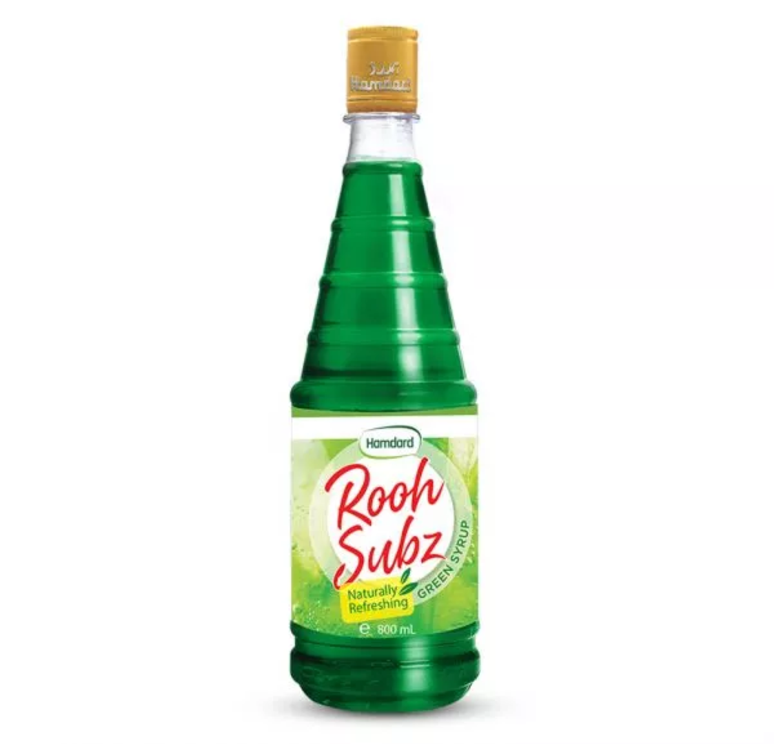 HAMDARD ROOH SUBZ SYRUP 800ML